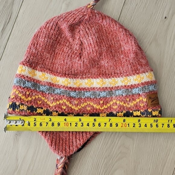 Vintage 🇨🇦 Merkley Wool Blend Ear Flap Toque - Picture 13 of 15